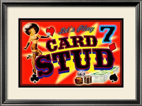 Poker seven card stud