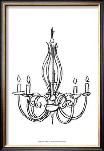 Graphic Chandelier
