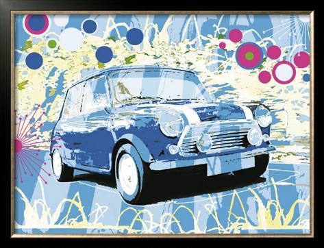 Vintage Mini Cooper Framed Art Print Don't see what you like