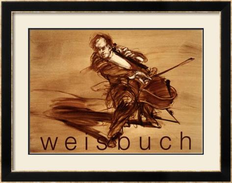 Le Violoncelliste Framed Art Print