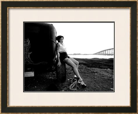 PinUp Girl Rat Rod Framed Giclee Print Don't see what you like