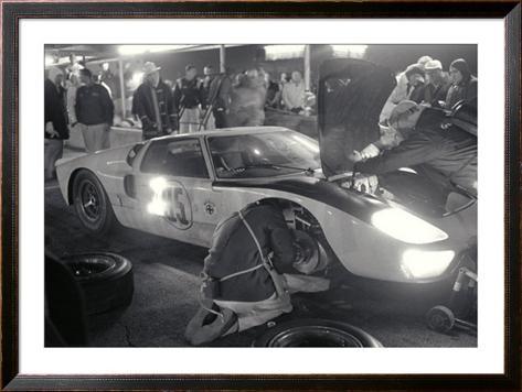 1966 Daytona 24 Hour Race Framed Giclee Print Don't see what you like