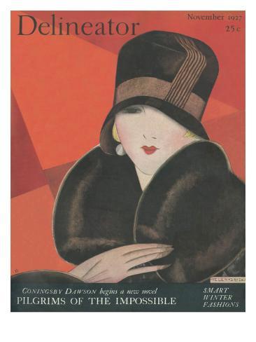 The Delineator November 1927 Giclee Print
