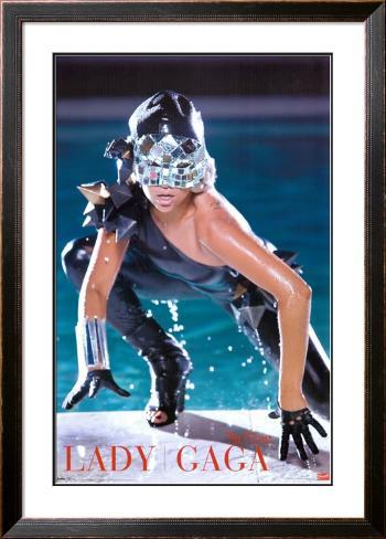 Lady Gaga Posters on Lady Gaga Framed Poster