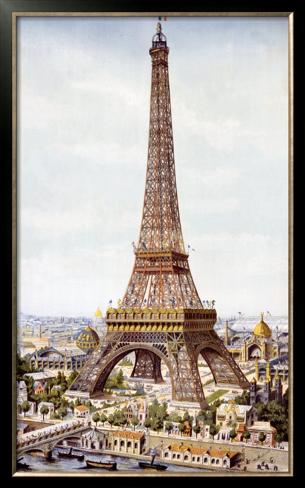 Print Picture Eiffel Tower on Eiffel Tower