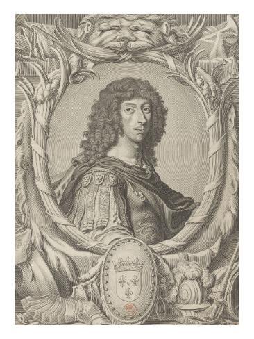 Louis II de Bourbon, Prince de Condé dit &quot;Le grand Condé&quot; (1621-1686) Stampa giclée di Michel ...