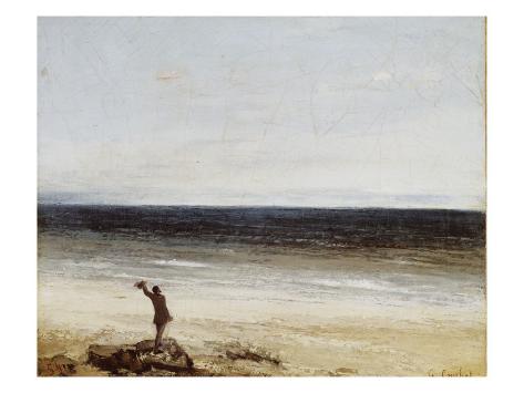 Le bord de mer à Palavas reproduction procédé giclée Le bord de mer à Palavas reproduction procédé giclée