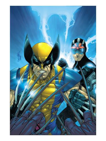 XMen 159 Cover Wolverine and Havok Premium Poster