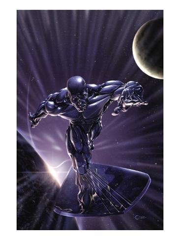 Silver Surfer #10 Cover: Silver Surfer Premium Poster