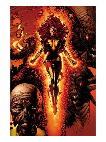 XMen Legacy 211 Cover Dark Phoenix Brood Nova and