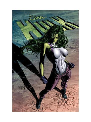 She-Hulk #29 Cover: She-Hulk Premium Poster