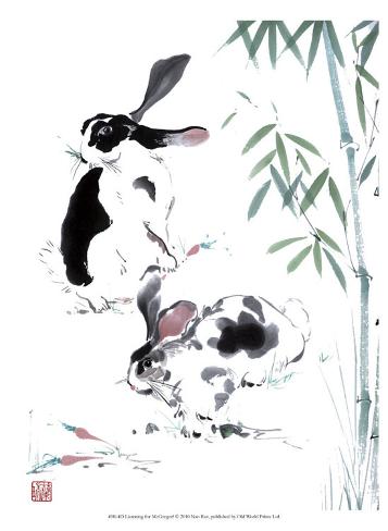 Listening for McGregor! Art Print