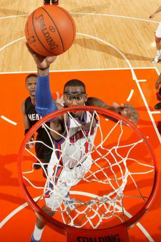 Miami Heat York Knicks on Miami Heat V New York Knicks Amar E Stoudemire And Chris Bosh