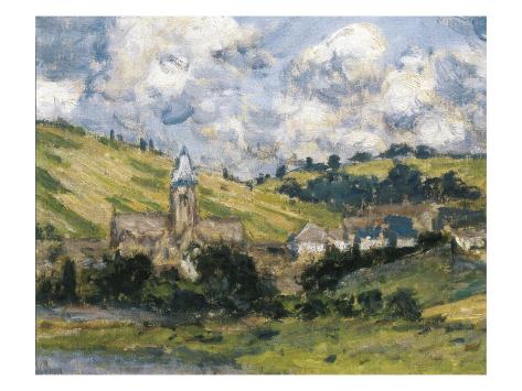 Landscape At Vetheuil