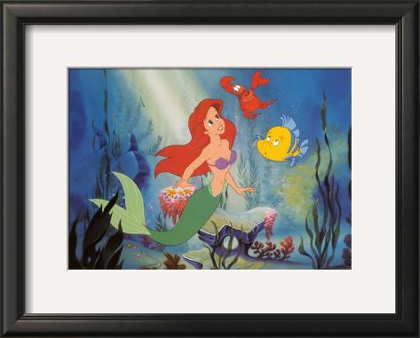 Ariel, Listen to Me Framed Art Print