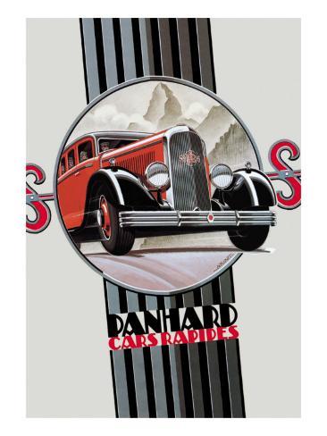 Panhard Cars Rapides Wall Decal Don't see what you like