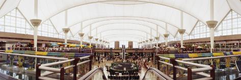 Concourse of an Airport, Denver International Airport, Denver, Colorado, USA Wall Decal