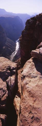 Colorado River in a Canyon, North Rim, Toroweap, Grand Canyon National Park, Utah, USA Wall Decal