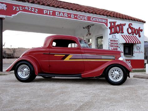 Billy F Gibbons ZZ Top Car Photographic Print Don't see what you like