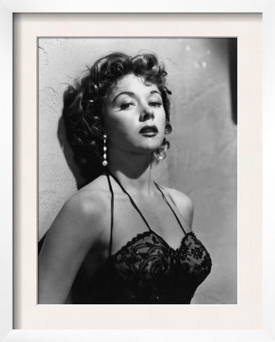 Naked Alibi Gloria Grahame 1954 Framed Art Print Don't see what you like