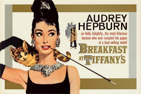 Audrey Hepburn Breakfast at Tiffany's Poster Don't see what you like
