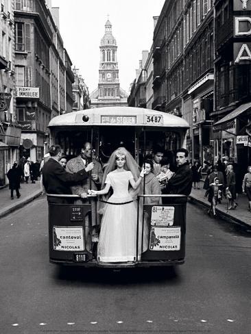 Paris 1961 Wedding Dress Art Print Don't see what you like