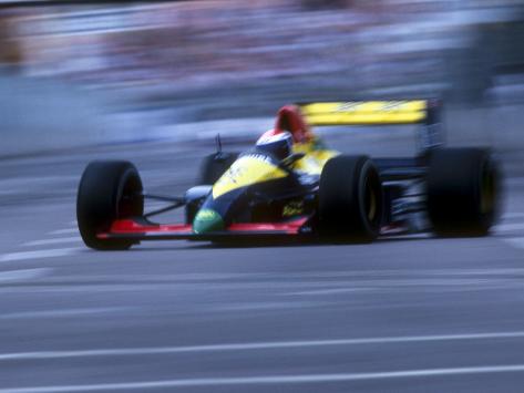 Auto Racing Trophies on Blurred F1 Auto Racing Action Photographic Print At Allposters Com