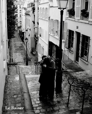 Le Baiser - The Kiss Mini Poster