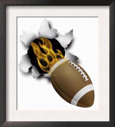bursting flames