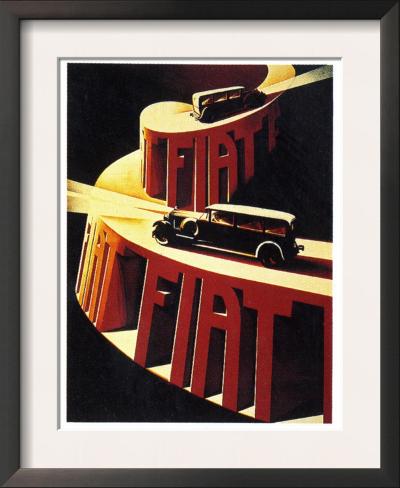 1930's Fiat Car Framed Art Print Don't see what you like Customize Your