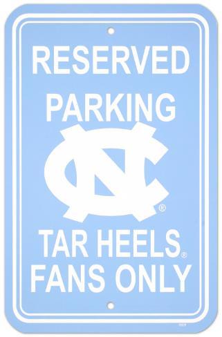 North Carolina Auto Racing on University Of North Carolina Parking Sign Wall Sign At Allposters Com