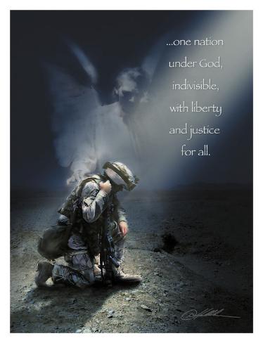 One Nation Art Print