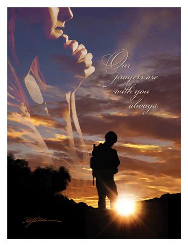 Warrior's Prayer Art Print