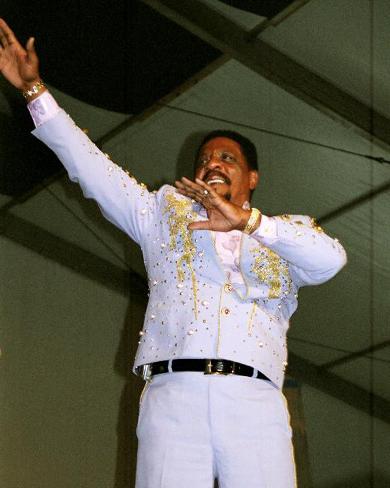 Ike Turner, Shirley Mae Owens, 2005, New Orleans Jazz and Heritage Festival, New Orleans, Louisiana Photo