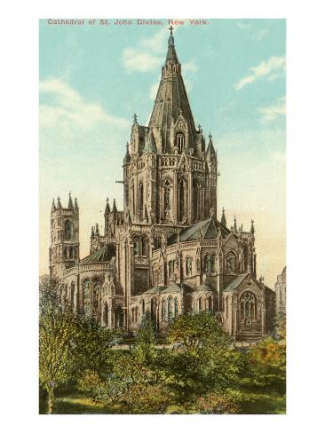Cathedral of St. John the Divine, New York City Print at AllPosters ...