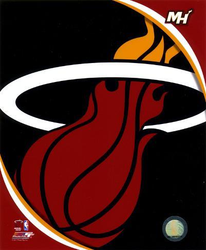 Niami Heat on Miami Heat   Miami Heat Team Logo Photo At Allposters Com