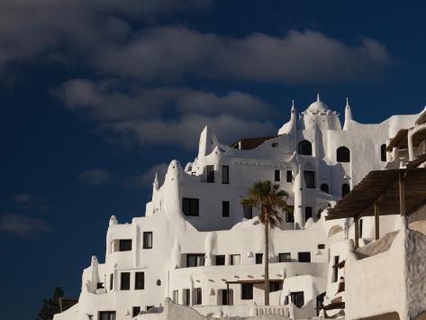 Low Angle View of a Hotel Casapueblo Punta Ballena Punta Del Este