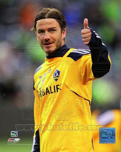 David Beckham 2011 Action Photo Don't see what you like