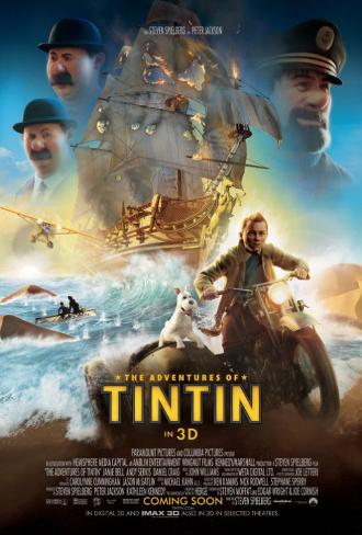 The Adventures of Tintin Double-sided poster