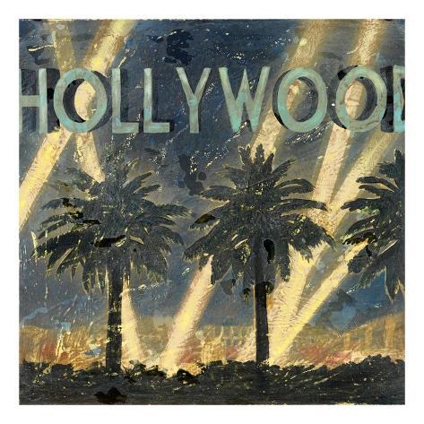 Hollywood Night Art Print Don't see what you like Customize Your Frame