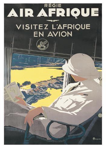 Air Afrique Art Print