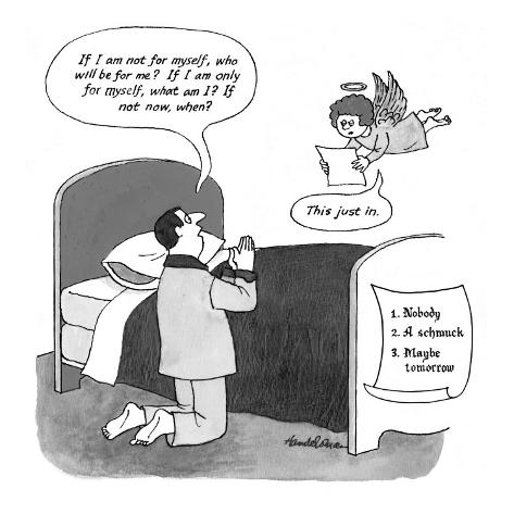 Cartoon Guy Praying
