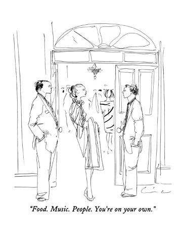 Cartoon Music People