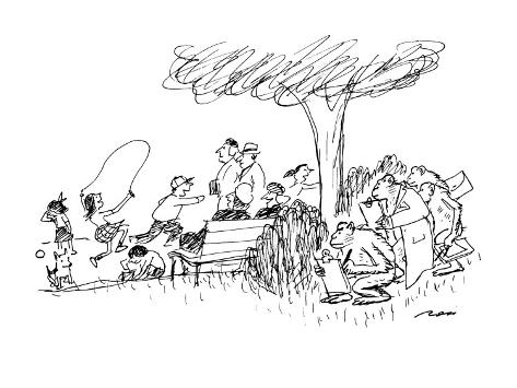 Crowd Of Monkeys