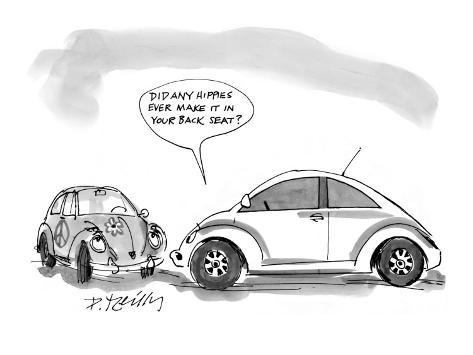 The new Volkswagen Beetle says