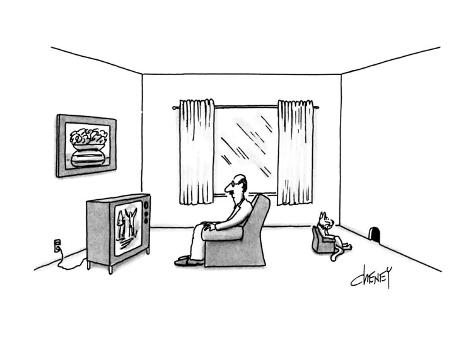 http://imgc.allpostersimages.com/images/P-473-488-90/60/6065/I9AD100Z/posters/tom-cheney-man-sitting-in-armchair-watching-television-while-his-cat-sits-in-armchai-new-yorker-cartoon.jpg