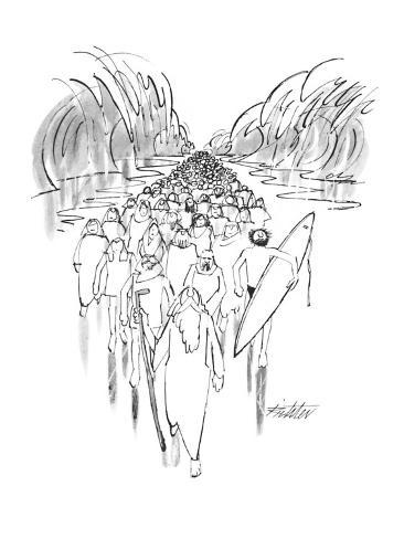 Surfing Board Cartoon