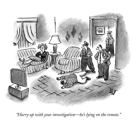 Lying Cartoon