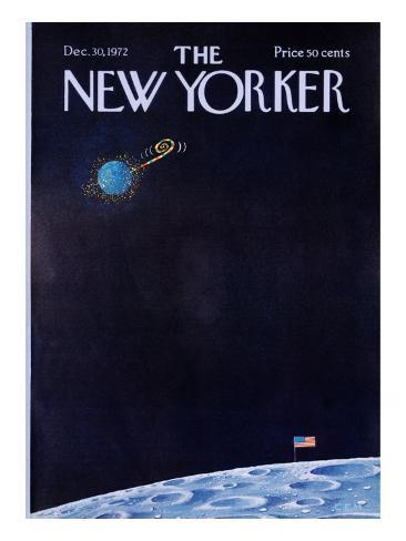 The New Yorker Cover - December 30, 1972 Premium Giclee Print