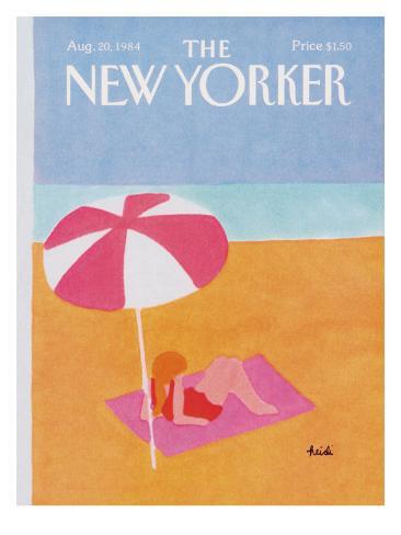 The New Yorker Cover - August 20, 1984 Premium Giclee Print The New Yorker Cover - August 20, 1984 Premium Giclee Print